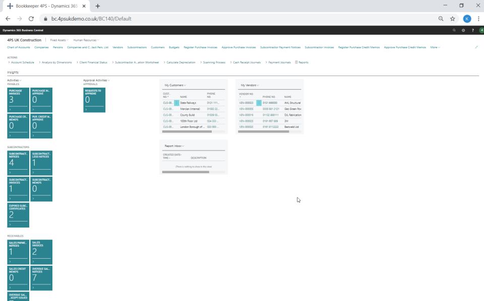 screenshot of 4PS Construct